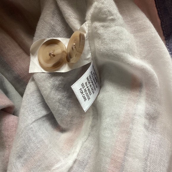 Sandy and Sid women's striped Sun dress large lined ribbed back spaghetti strap - Picture 10 of 12